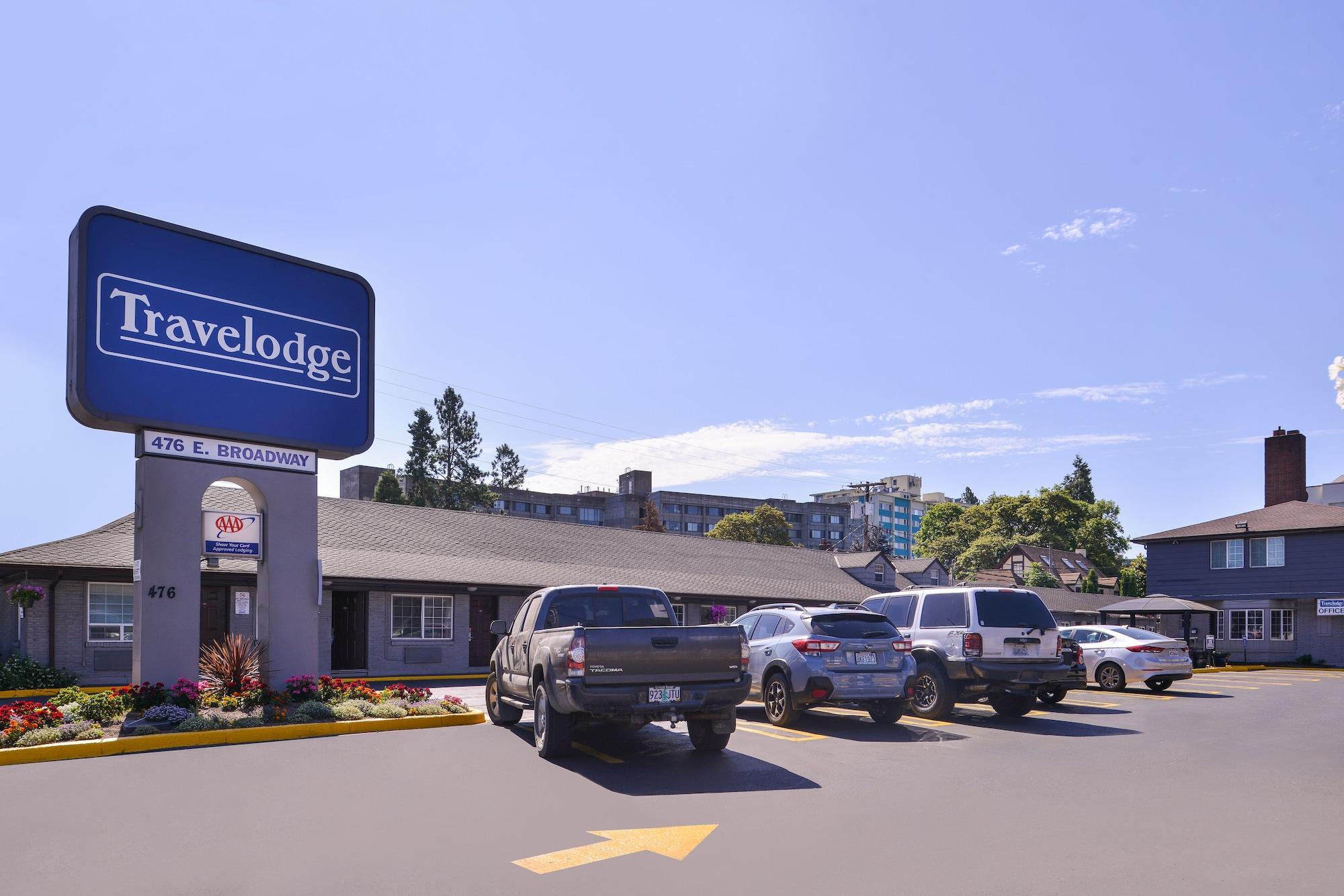 Travelodge By Wyndham Eugene Downtown/University Of Oregon ภายนอก รูปภาพ