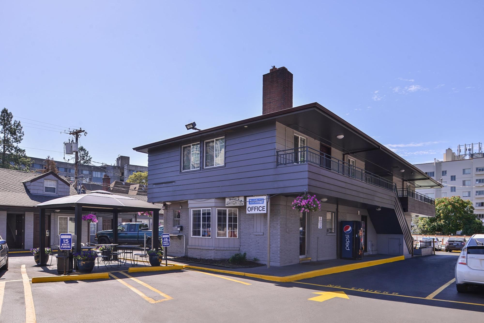Travelodge By Wyndham Eugene Downtown/University Of Oregon ภายนอก รูปภาพ